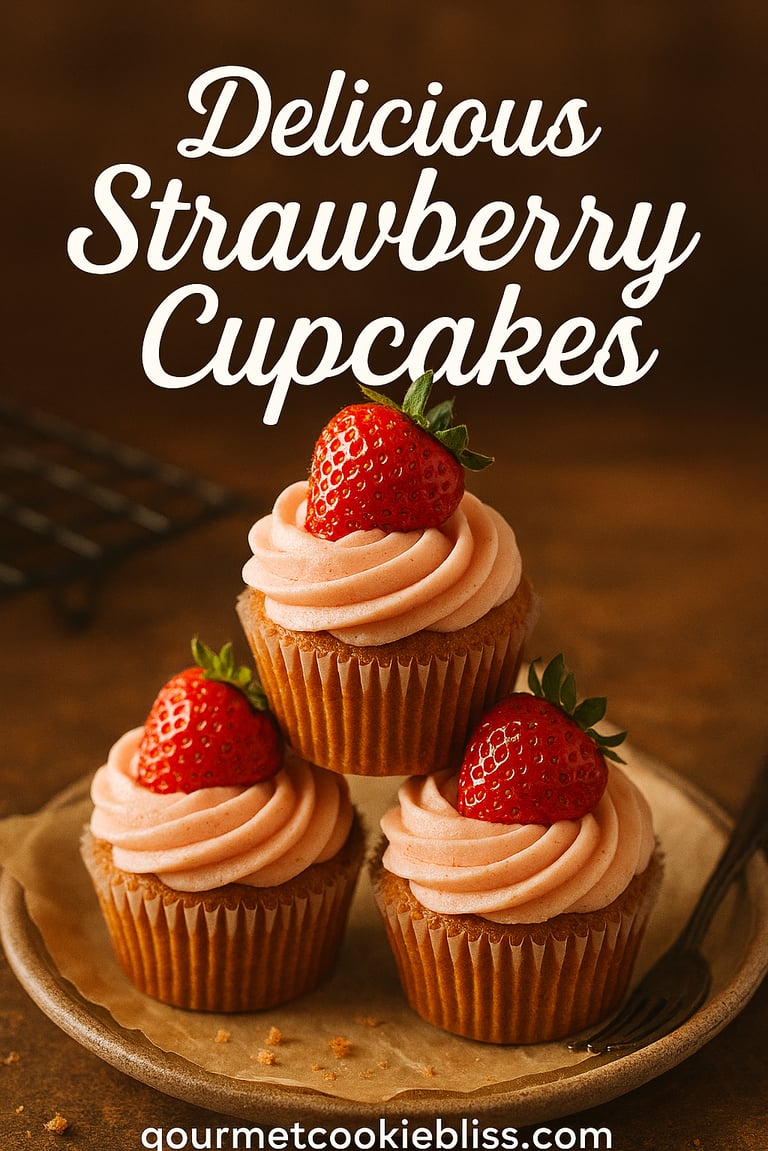 Strawberry Cupcakes Recipe