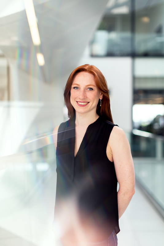 portrait corporate d'une femme sur dijon