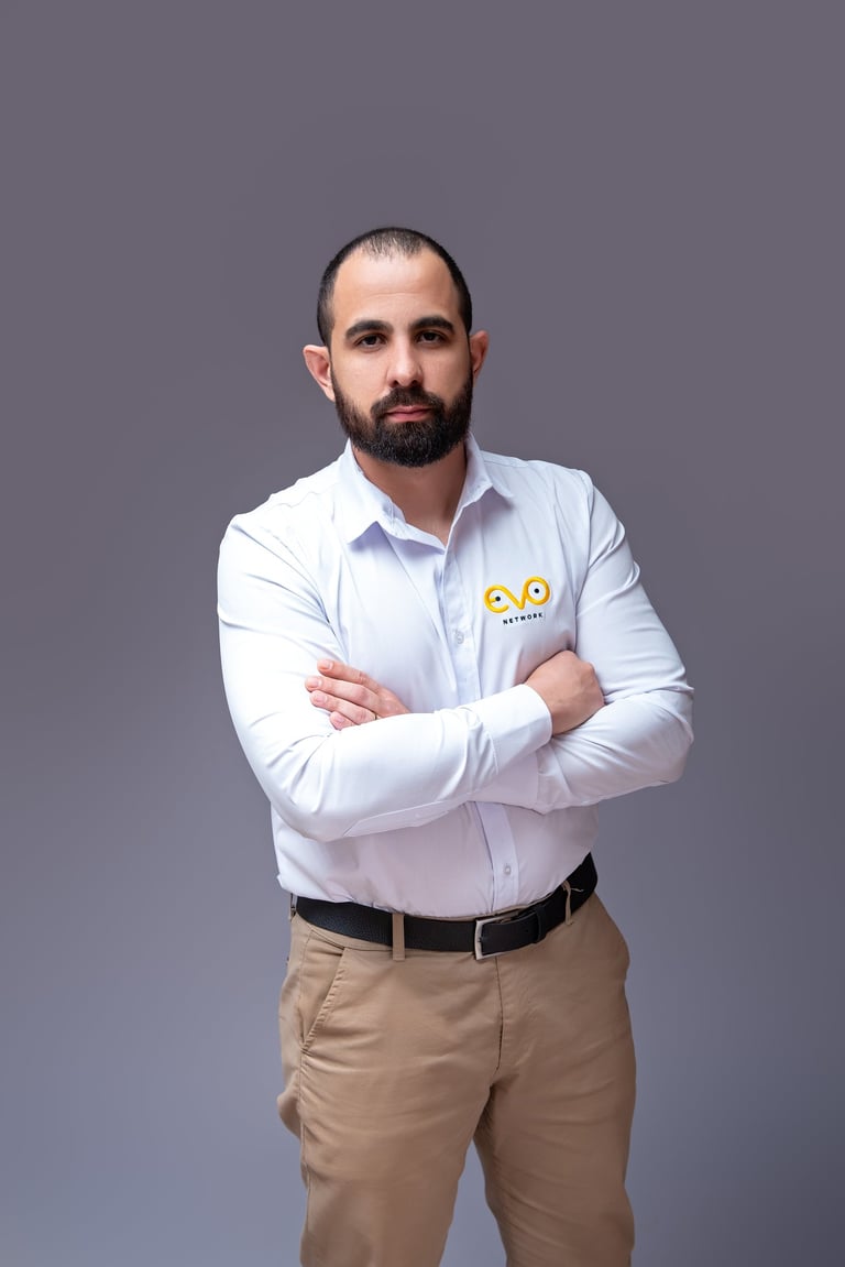 foto do COO da empresa Evo Network