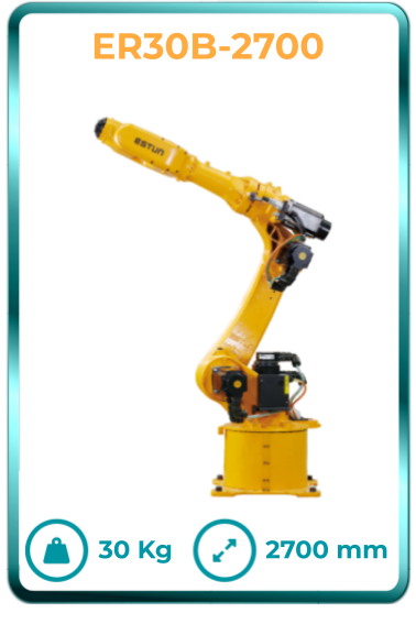 Robot industrial chino de calidad en Mexico tipo Estun 6ejes modelo ER30B-2700