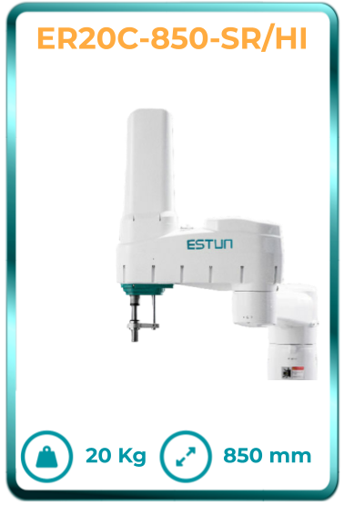 Robot industrial Scara chino de calidad en Mexico modelo Estun ER20C-850-SR-HI