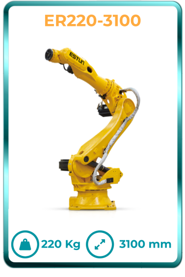 Robot industrial chino de calidad en México tipo Estun 6ejes modelo ER220-3100