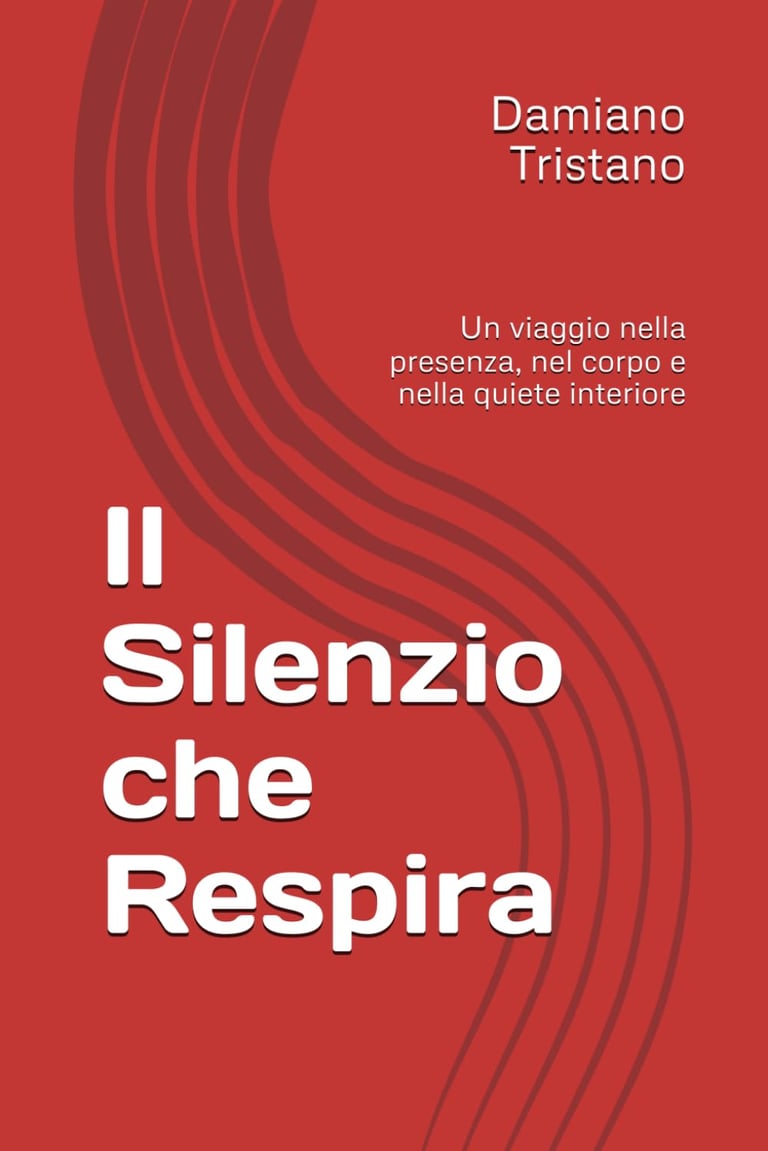 copertina libro "il silenzio che respira" fronte