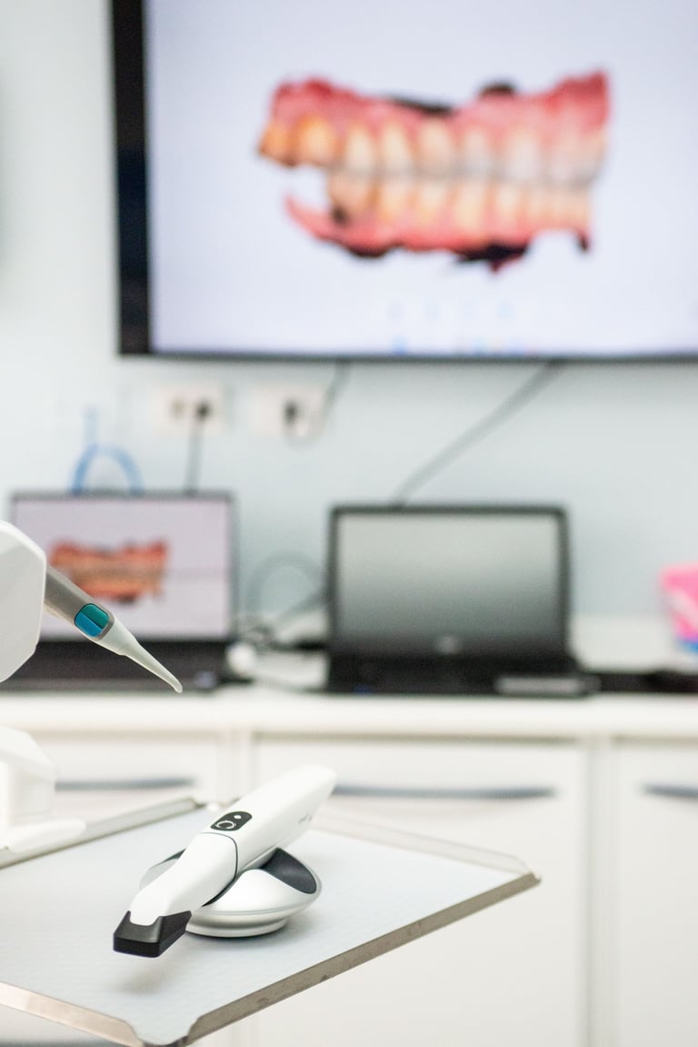 Scanner intraorale denti