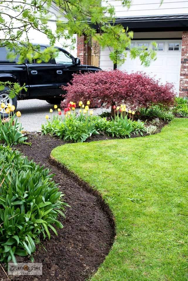 garden bed crisp & perfect edging