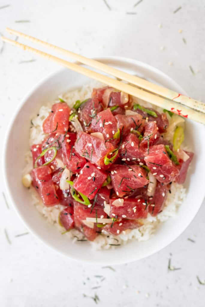 Ahi poke | © Cookingwiththehamster