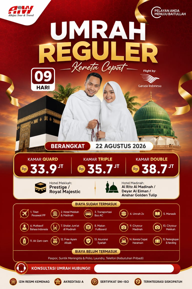 umroh 22 agustus 2026