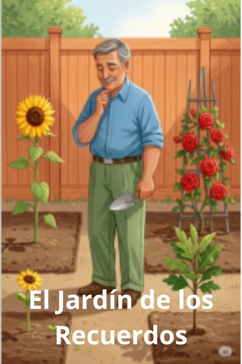 Jubilado viudo cultiva su jardín: símbolo de renacer, memoria y sentido en la vejez.