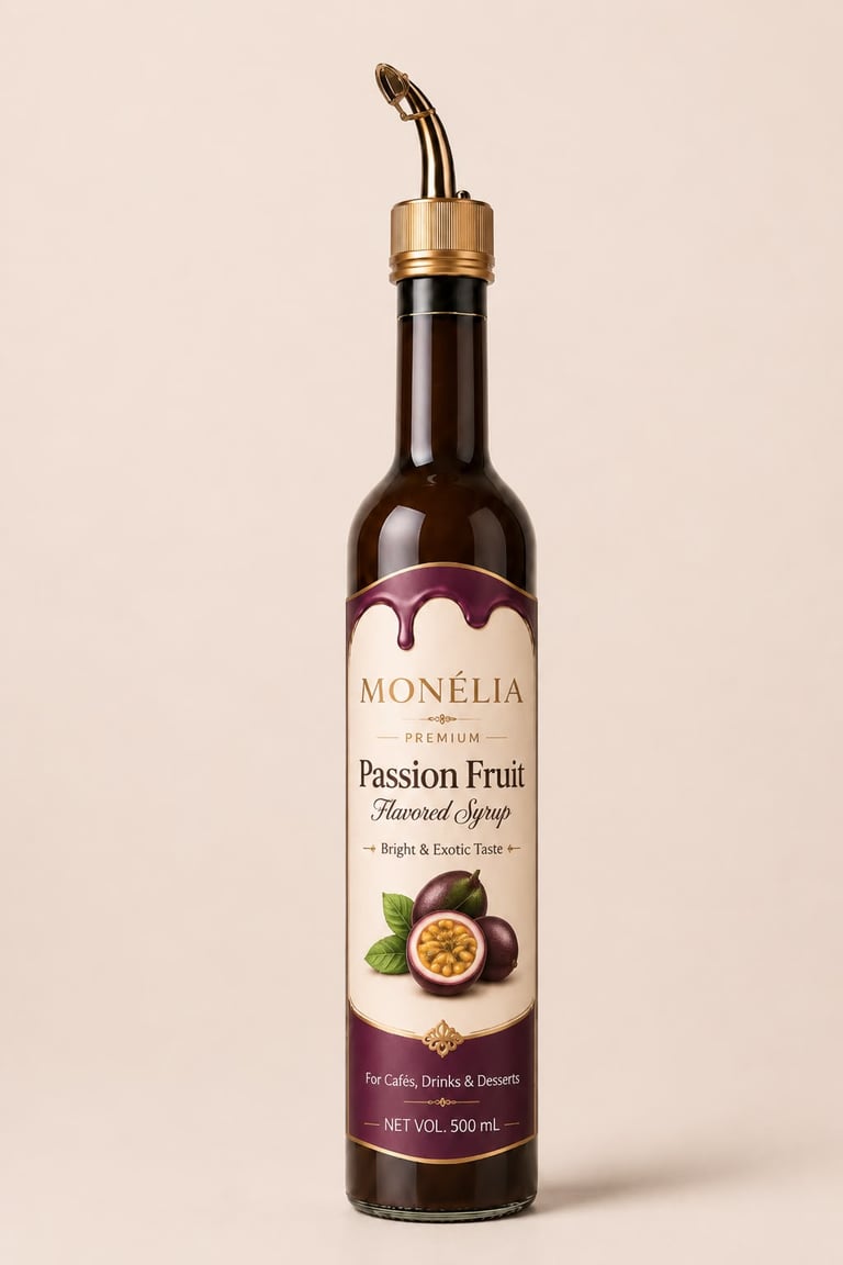 MONÉLIA Premium Syrups for professional cafés and beverage creators