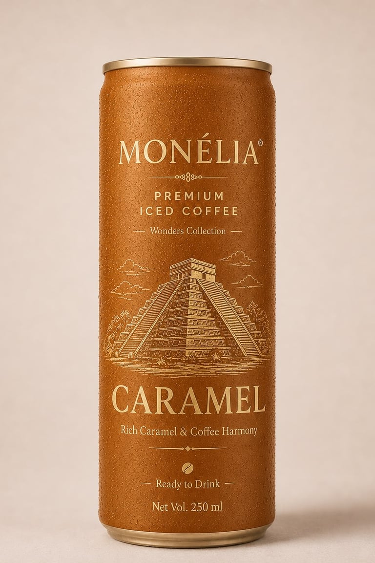MONÉLIA Iced Coffee Wonders Collection with six premium flavors