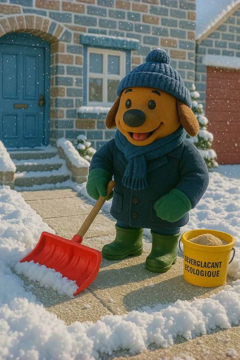 Service LVSC de déneigement et dégivrage en période hivernale à domicile