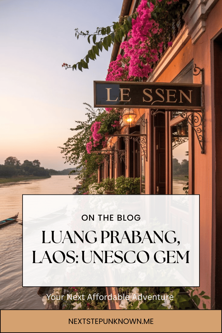 Luang Prabang is a picturesque town in Laos, tucked between the Mekong and Nam Khan rivers. Designat