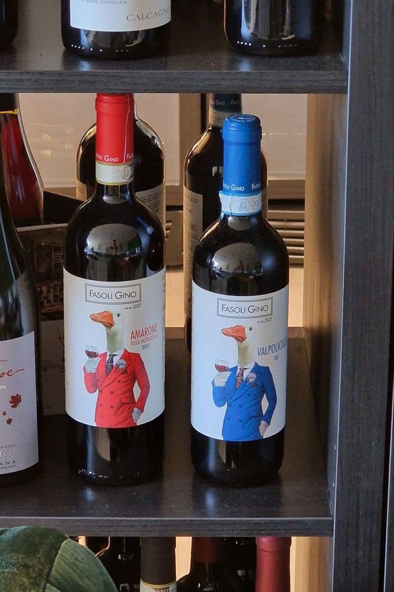 Amarone e Valpolicella biologico Fasoli Gino per ristoranti