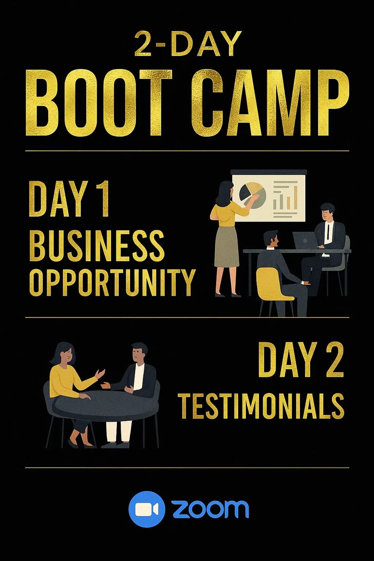 Team gladiators boot camp day 1 and day 2