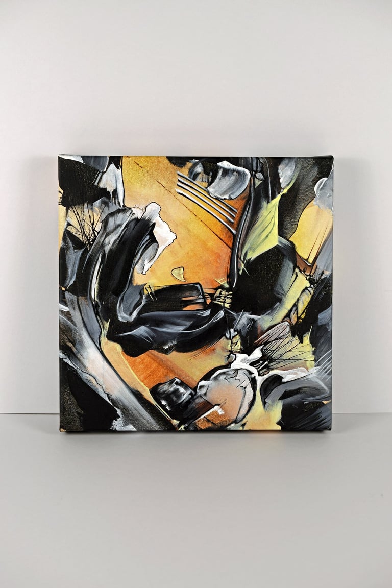 Abstract art painting by Eric Stiles