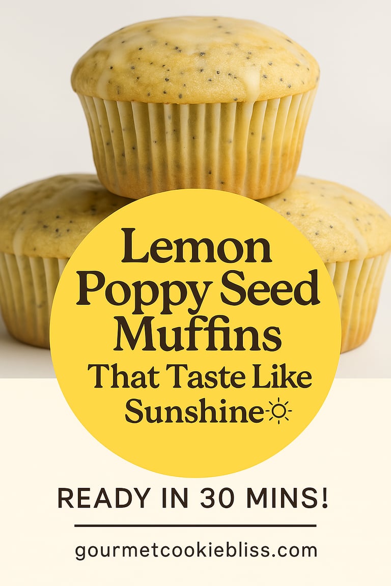 Lemon Poppy Seed Muffins