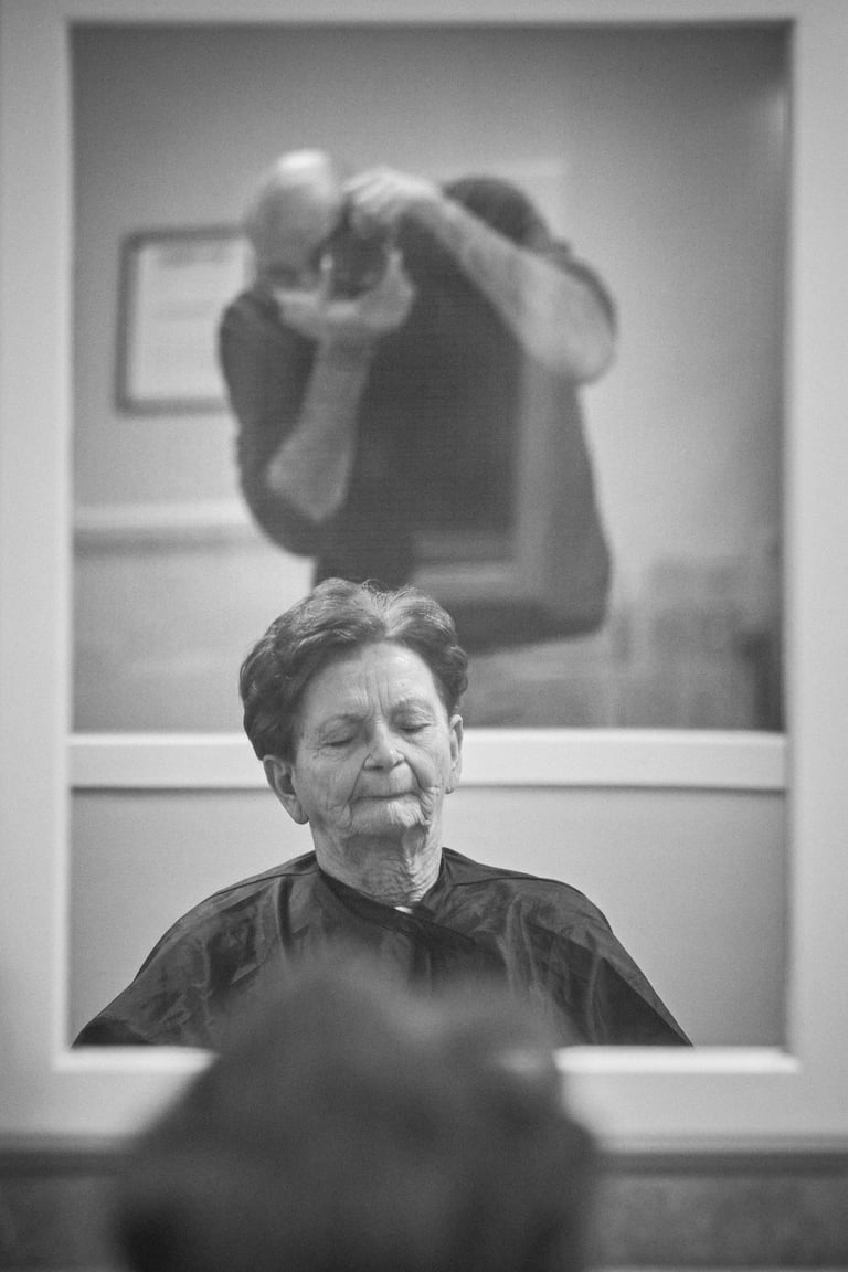 Arnaud Auria Autoportrait Ehpad