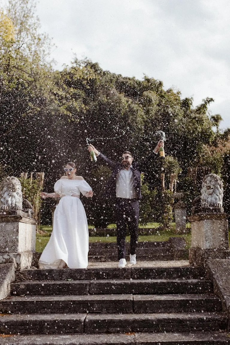 champagne shower