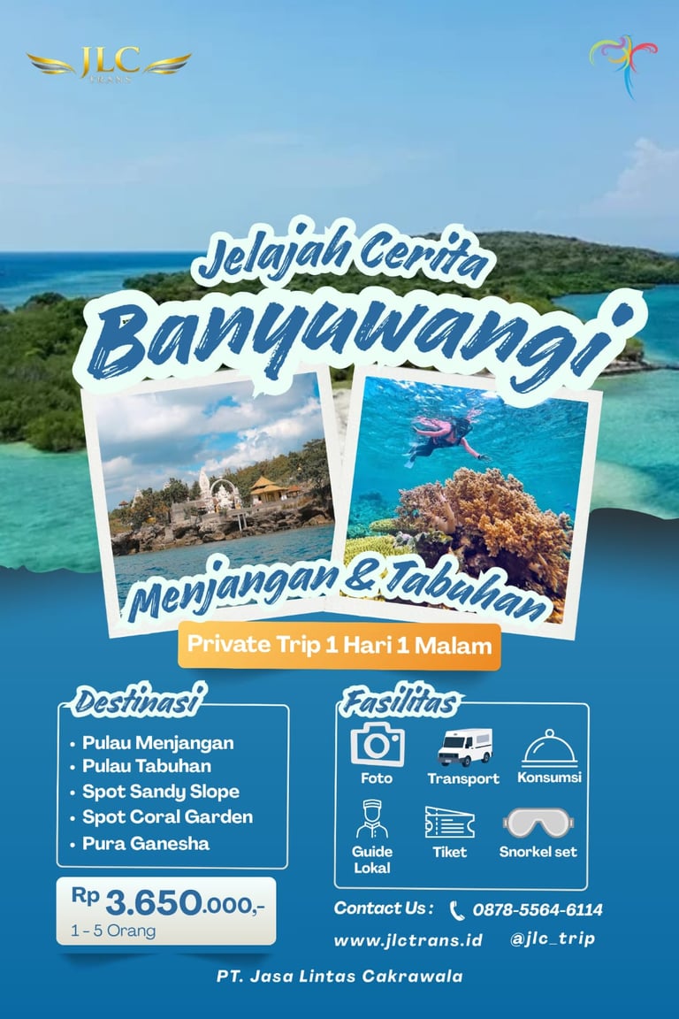 trip menjangan island & tabuhan