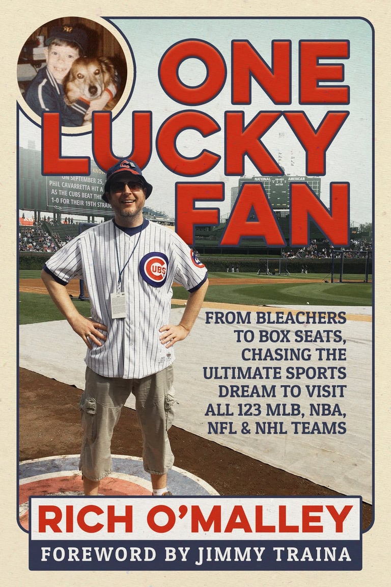 The cover of One Lucky Fan