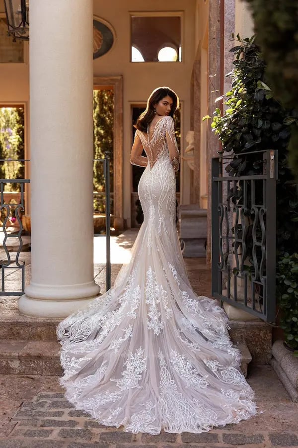 robe de mariée sirène Anaïs designs Paris