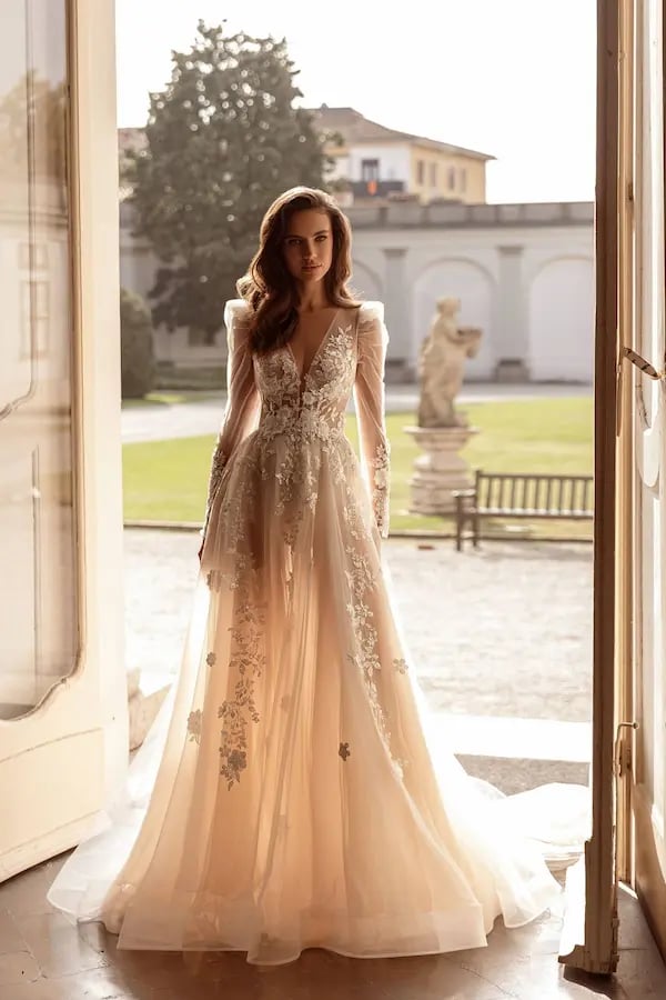 robe de mariée bohème Anaïs designs Paris