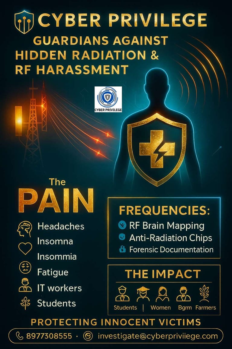 Hidden Spy Attacks Detection Radio Frequency Spy Protection Services Cyber Privilege 8977308555