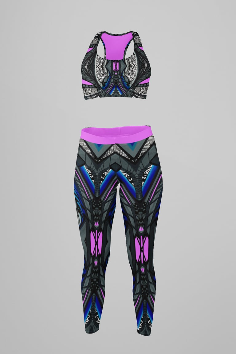 a woman's underwear and bra top