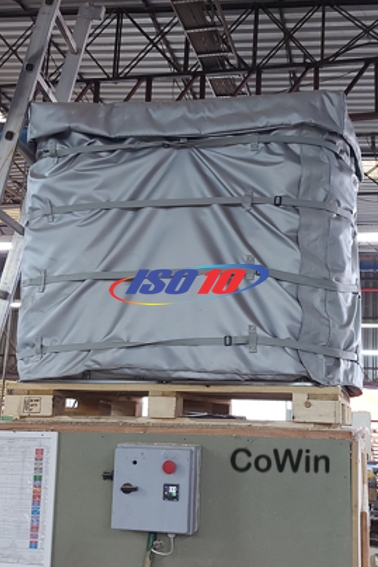 Manta com aquecimento para IBC , tambor e Moldes