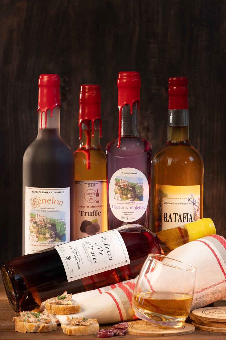 Apéritifs, alcools, digestifs, spiritueux...