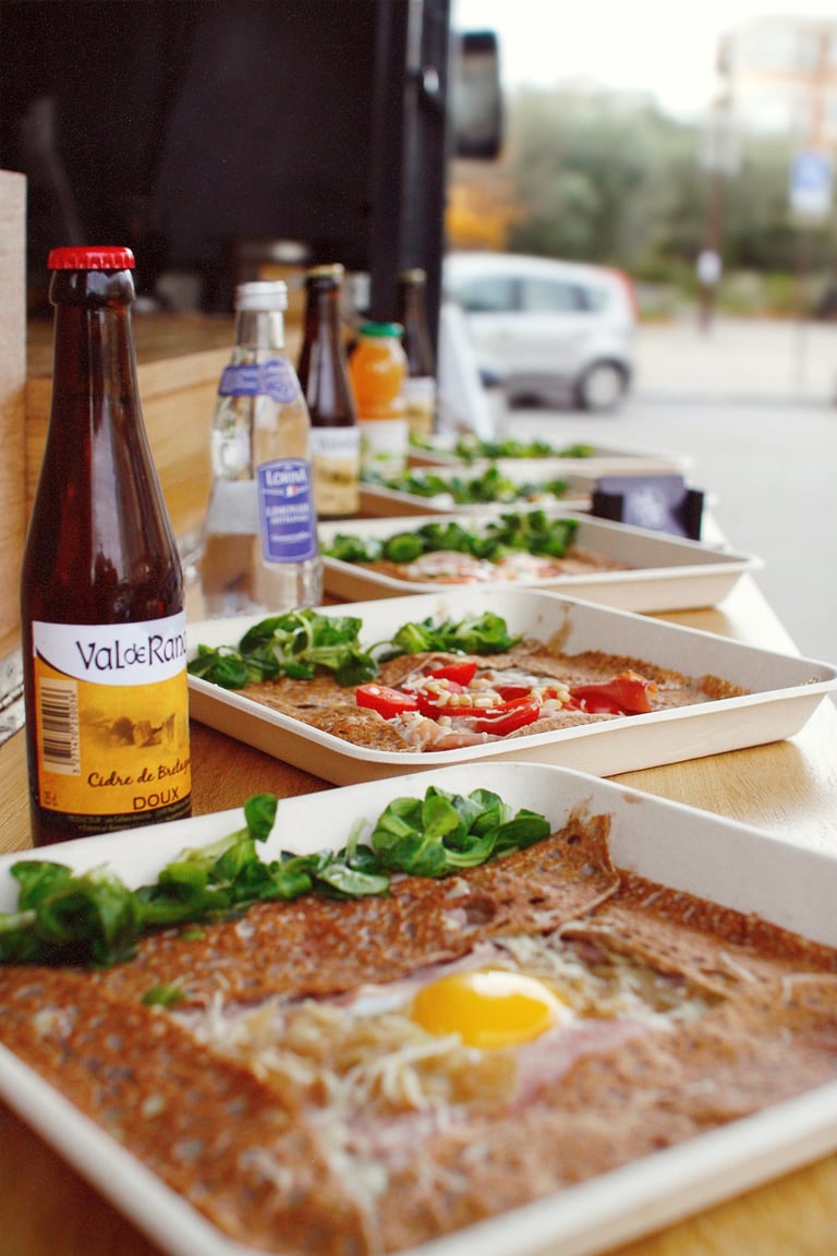 Les galettes au menu 