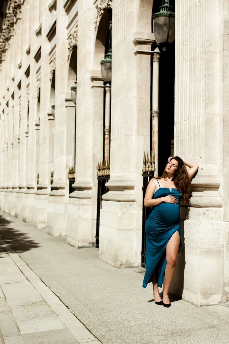 shooting grossesse en extérieur