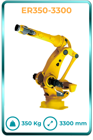 Robot industrial chino de calidad en México tipo Estun 6ejes modelo ER350-3300