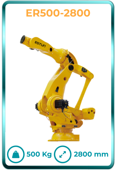 Robot industrial chino de calidad en México tipo Estun 6ejes modelo ER500-2800