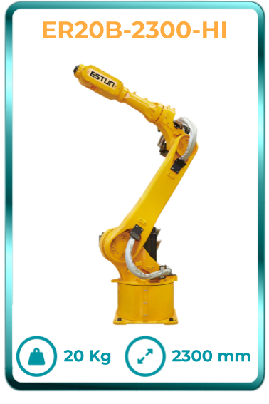 Robot industrial chino de calidad en Mexico tipo Estun 6ejes modelo ER20-2300-HI