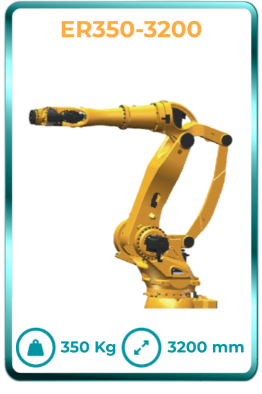 Robot industrial chino de calidad en Mexico tipo Estun 6ejes modelo ER350-3200