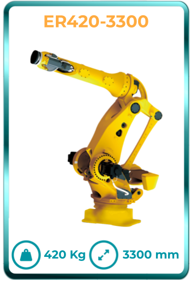 Robot industrial chino de calidad en Mexico tipo Estun 6ejes modelo ER420-3300