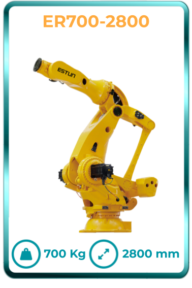 Robot industrial chino de calidad en Mexico tipo Estun 6ejes modelo ER700-2800