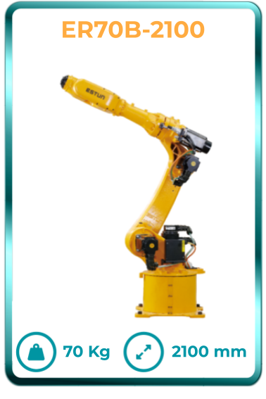 Robot industrial chino de calidad en Mexico tipo Estun 6ejes modelo ER70B-2100