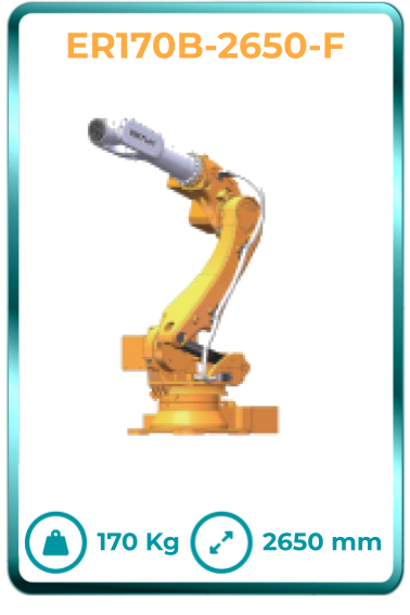 Robot industrial de FORJA chino de calidad en Mexico Estun modelo ER170B-2650-F