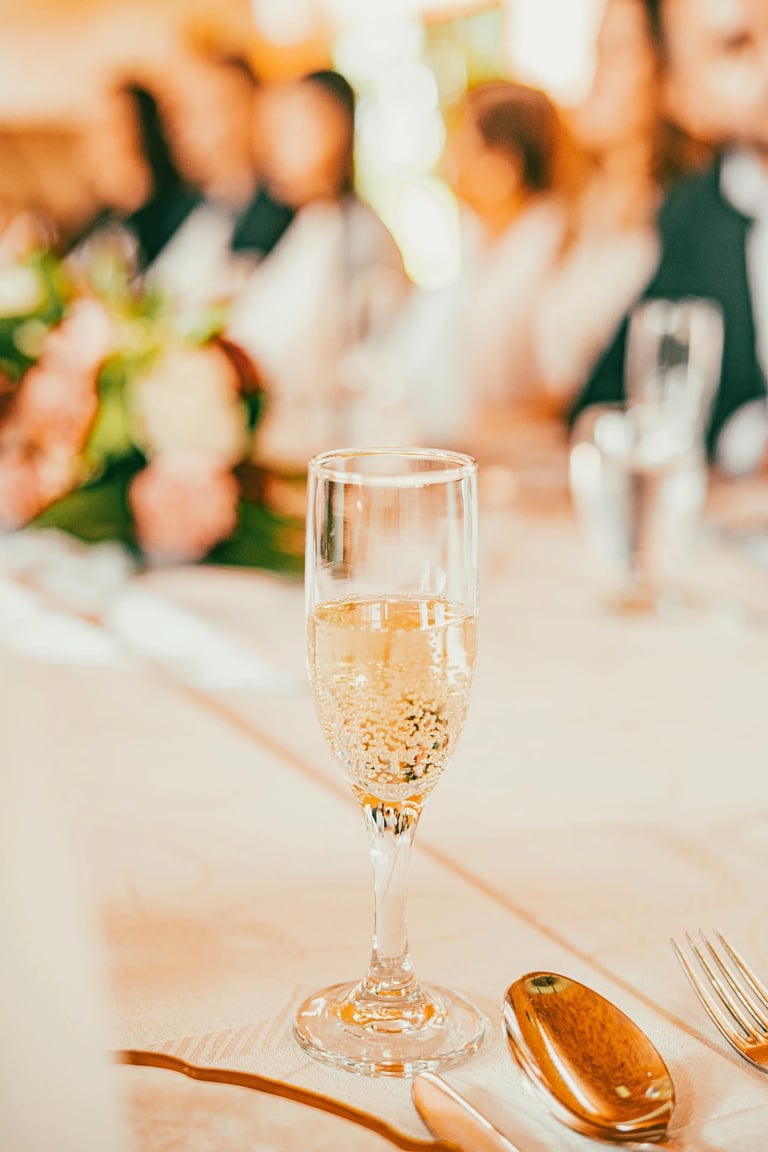 Fiesta de boda en Bogotá con los novios celebrando — fotografía TheLens.