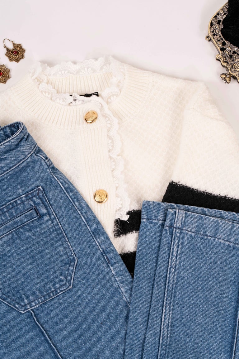 e-ticaret modelsiz kot-jean ürün çekimi