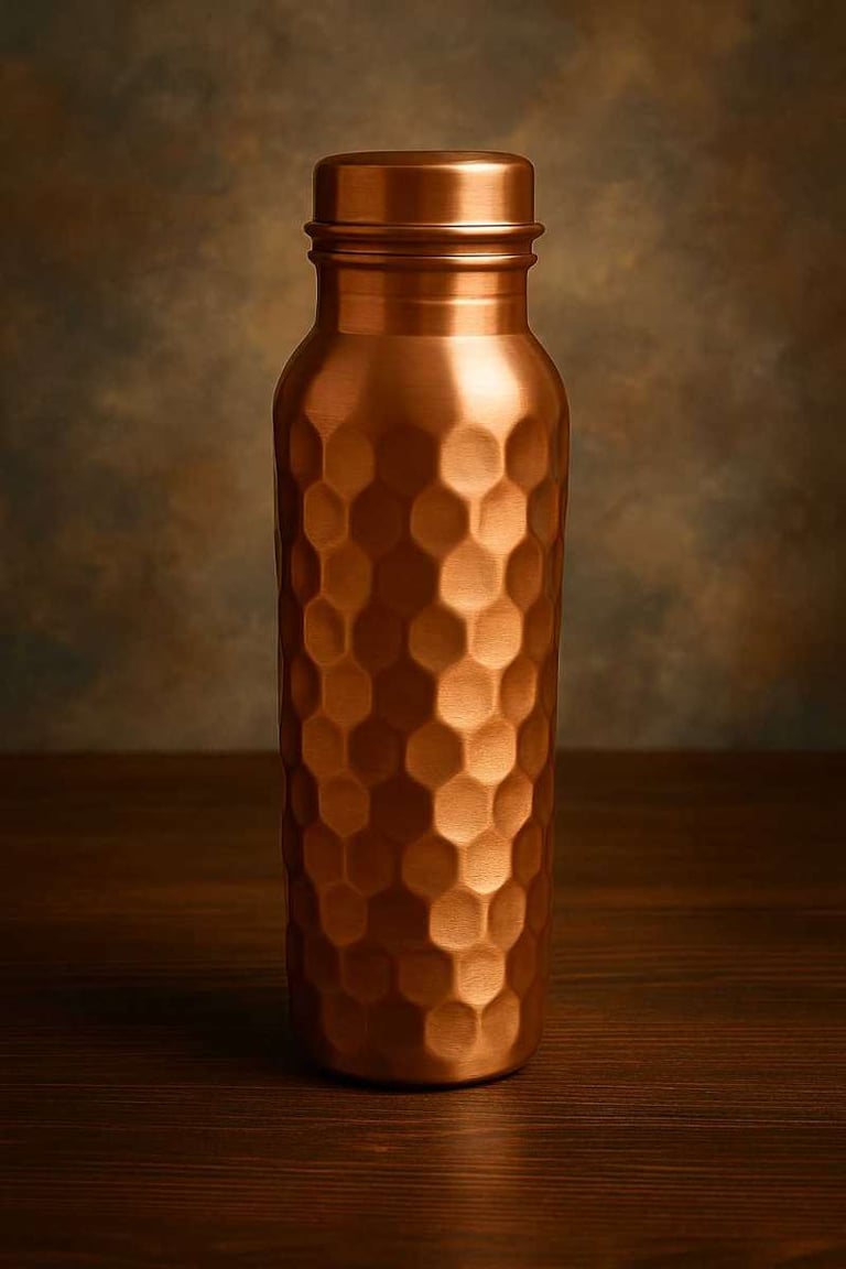 copper water bottle
