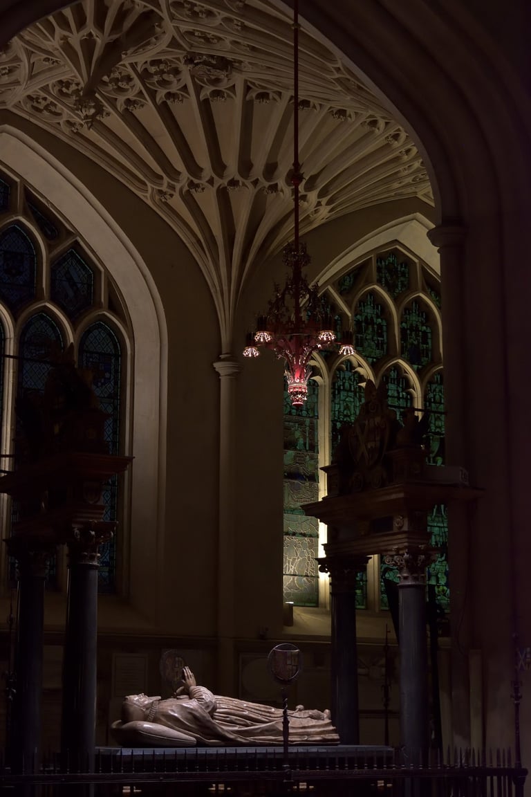 "Tombs" - Bath Abbey, England