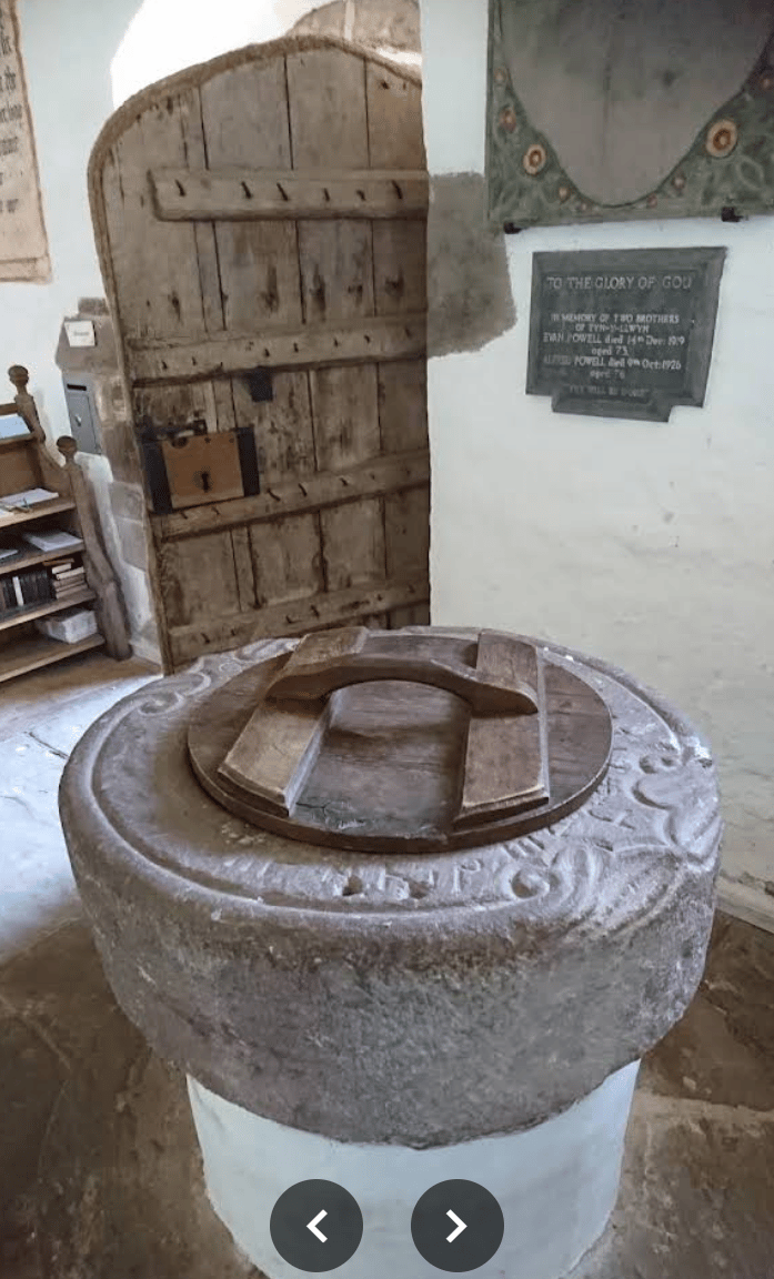 Partrishow Font Runestone 988  - County Cardigan, Wales by Justin Wyatt 2017