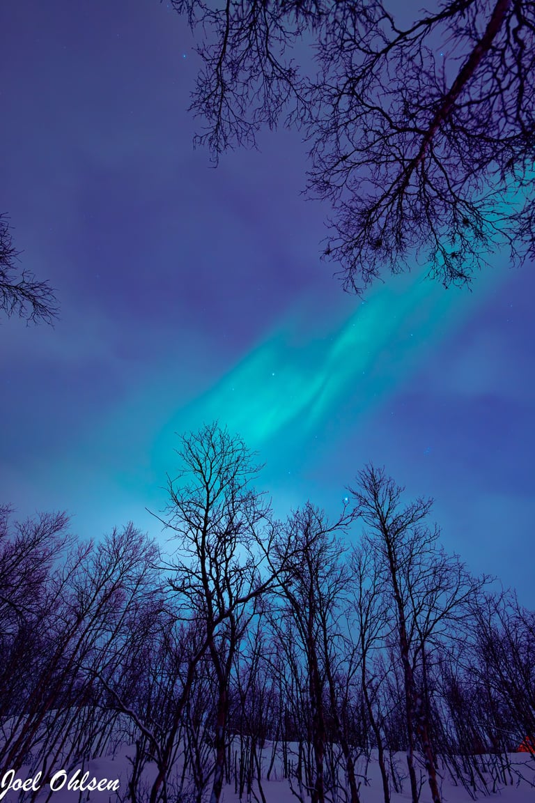 Aurora Borealis in Abisko, Sweden