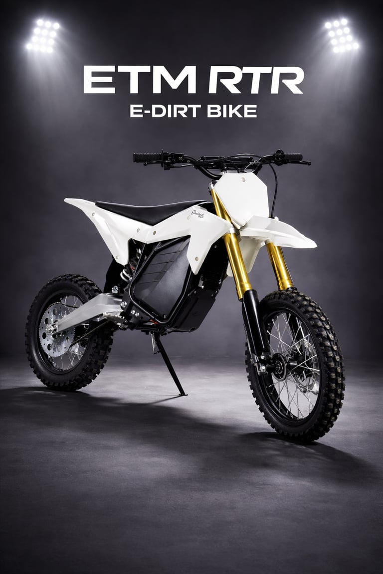 ETM RTR Electric Dirt Bikes For Sale