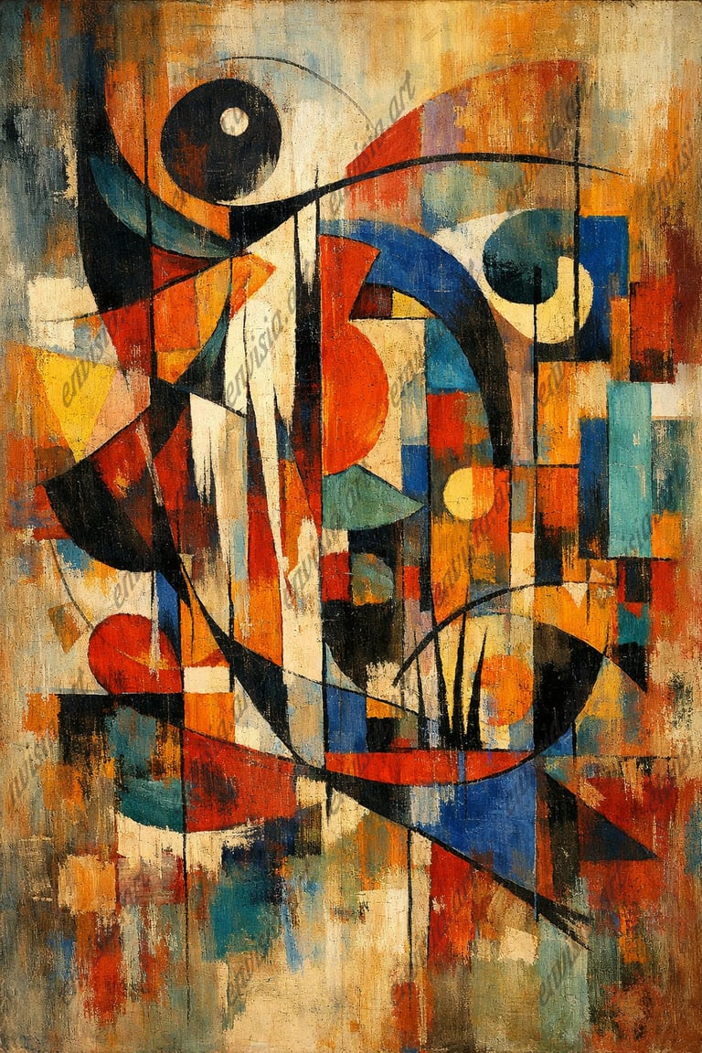 The Mind's Eye Abstract Image