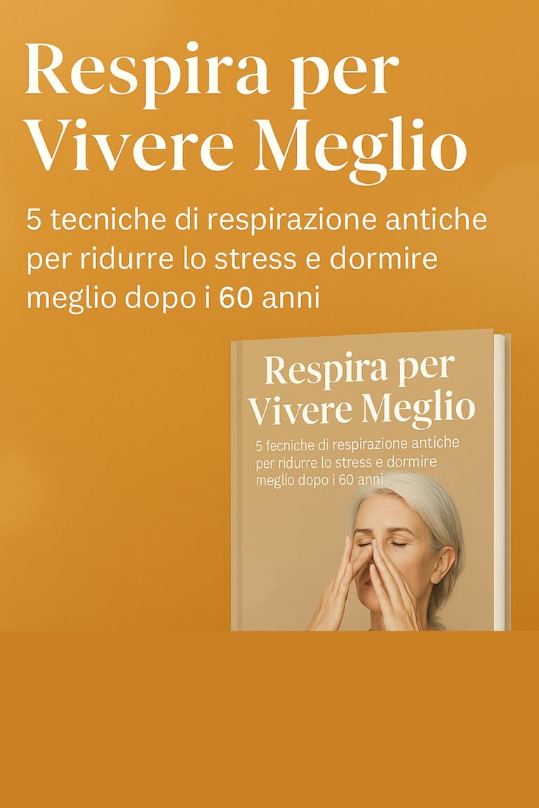 Guida completa alla respirazione per Over 60. Tecniche antiche + prove scientifiche per calmare la m
