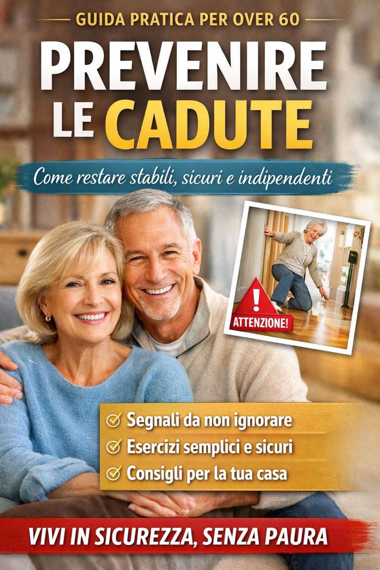 Prevenire le cadute dopo i 60 anni. Guida pratica per restare stabili, sicuri e indipendenti, senza 